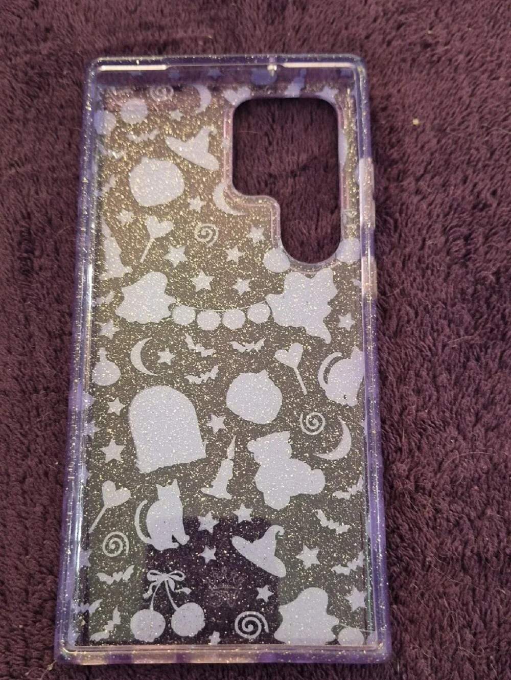 Velvet Caviar Purple Glow In The Dark Halloween Samsung S23 Ultra Phone Case